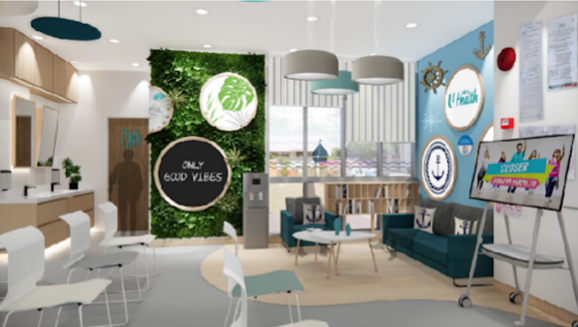 Figure 2: Open Lounge