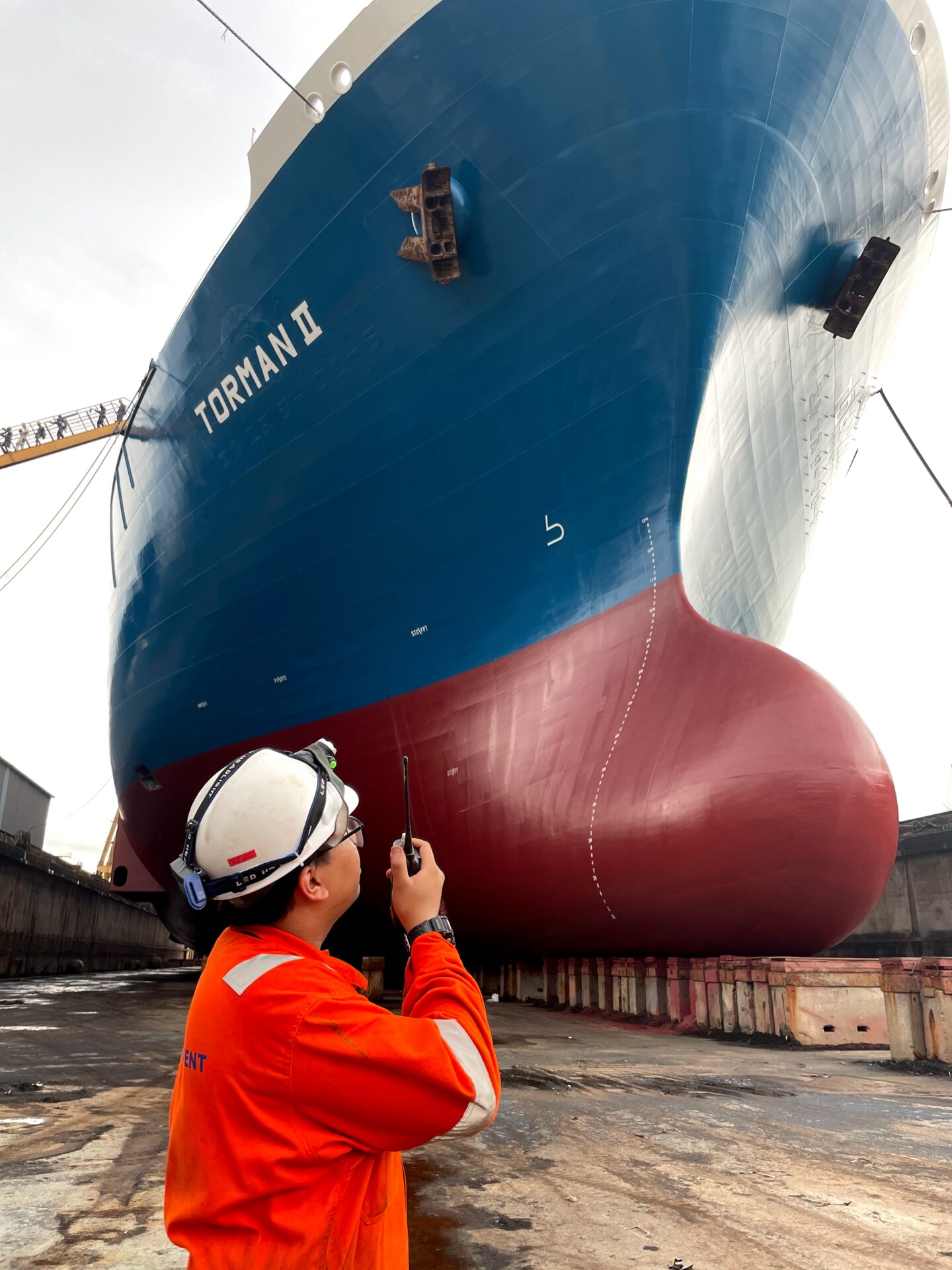 14 (Bow Dry dock)